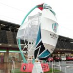 ラグビーW杯モニュメント ラグビーW杯モニュメント